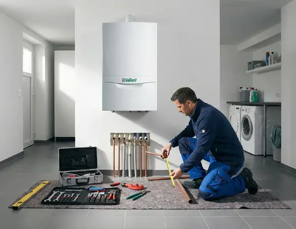 Installation einer neuen Vaillant Brennwerttherme